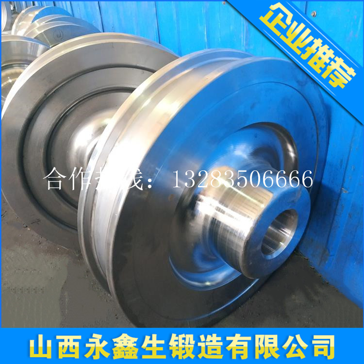 鐵水罐傾翻車(chē)車(chē)輪鍛件